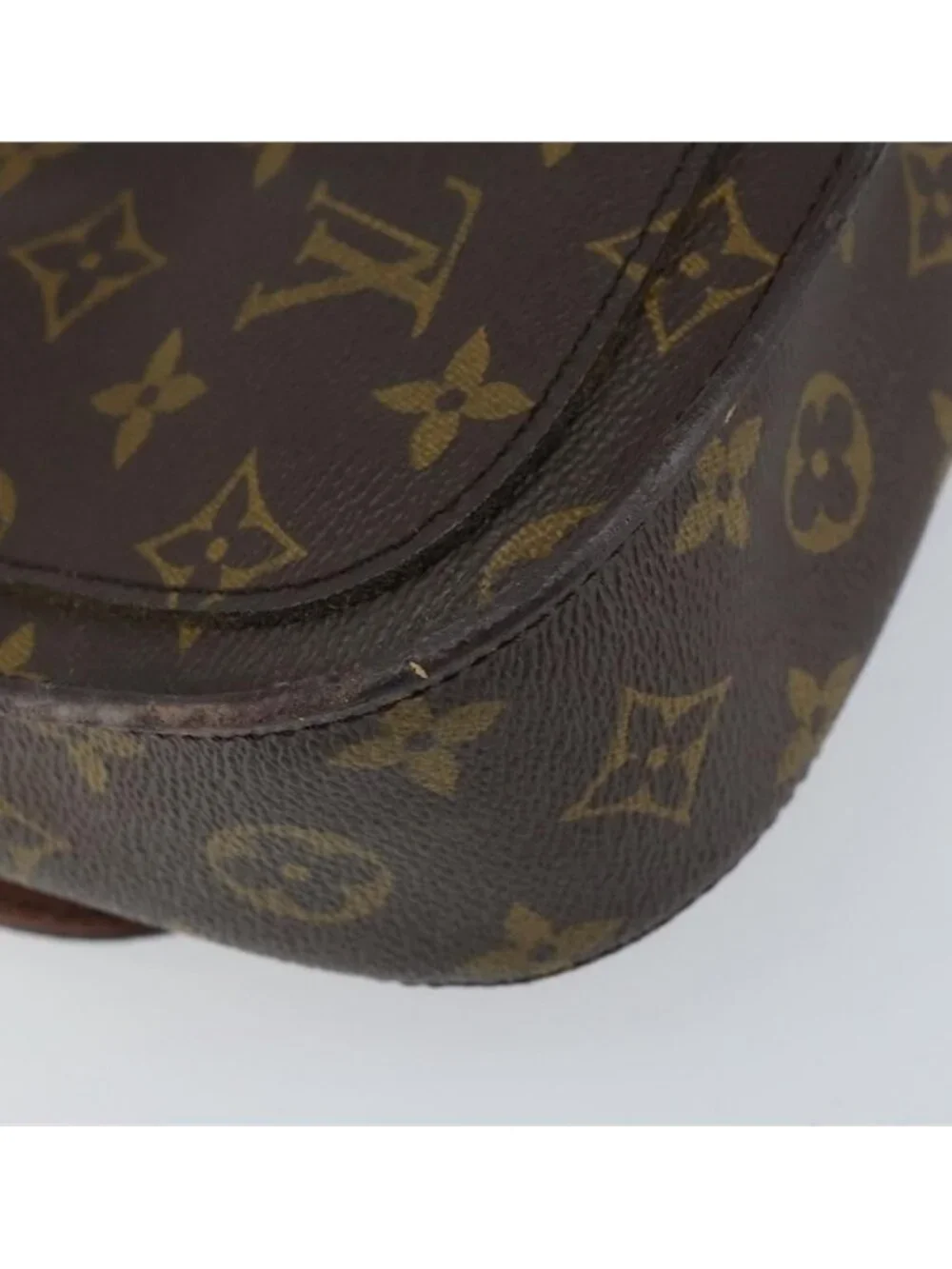 Authentic LOUIS VUITTON Monogram Saint Cloud MM Shoulder Bag M51243 LV - Picture 11 of 16